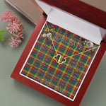 To My Beautiful Soulmate Necklace In Your Eyes I Have Found My Home Clan Buchanan Tartan Everlasting Love Necklace