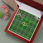 To My Beautiful Soulmate Necklace In Your Eyes I Have Found My Home Clan Galloway District Tartan Forever Love Necklace Tartan Gift for Girlfriend Everlasting Love Necklace
