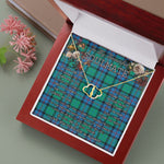 To My Beautiful Soulmate Necklace In Your Eyes I Have Found My Home Clan Flower Of Scotland Tartan Everlasting Love Necklace