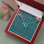 To My Beautiful Soulmate Necklace In Your Eyes I Have Found My Home Clan Flower Of Scotland Tartan Everlasting Love Necklace
