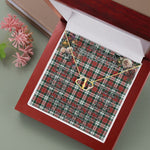 To My Beautiful Soulmate Necklace In Your Eyes I Have Found My Home Clan Graham Tartan Forever Love Necklace Tartan Gift for Girlfriend Everlasting Love Necklace
