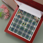 To My Beautiful Soulmate Necklace In Your Eyes I Have Found My Home Clan Gordon Dress Ancient Tartan Forever Love Necklace Tartan Gift for Girlfriend Everlasting Love Necklace