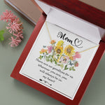 Mother Necklace - You Will Always Be In My Heart - Mother's Day Necklace, Mother's Day Everlasting Love Necklace