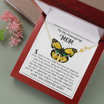 Mom Necklace Gift - To My Amazing Mom - From Son - Beautiful Gift Set Mom Necklace, Mother's Day Everlasting Love Necklace