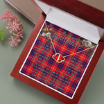 To My Beautiful Soulmate Necklace In Your Eyes I Have Found My Home Clan Hamilton Tartan Everlasting Love Necklace