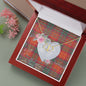 Gift To My Beautiful Girlfriend Valentine Necklace For Soulmate Anniversary Clan MacNab Ancient Tartan Everlasting Love Necklace,valentine necklace, necklace girlfriend, necklace for wife, cute necklaces for girlfriend, jewelry for girlfriend, to my soulmate necklace, to my future wife necklace,