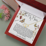 Mom Necklace Gift, You Are The World Necklace, Mother's Day Gift, Mother Daughter Necklace, Mother's Day Everlasting Love Necklace
