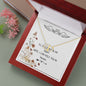 Mom Necklace - I'll Hold You In My Heart Mother's Day Gift, Mother's Day Everlasting Love Necklace