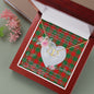 Gift To My Beautiful Girlfriend Valentine Necklace For Soulmate Anniversary Clan Moncrieffe Tartan Everlasting Love Necklace,valentine necklace, necklace girlfriend, necklace for wife, cute necklaces for girlfriend, jewelry for girlfriend, to my soulmate necklace, to my future wife necklace,