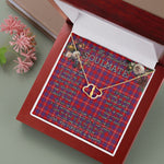 To My Beautiful Soulmate Necklace In Your Eyes I Have Found My Home Clan Hamilton Modern Tartan Everlasting Love Necklace