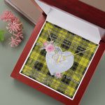 Gift To My Beautiful Girlfriend Valentine Necklace For Soulmate Anniversary Clan MacLachlan Dress Tartan Everlasting Love Necklace,valentine necklace, necklace girlfriend, necklace for wife, cute necklaces for girlfriend, jewelry for girlfriend, to my soulmate necklace, to my future wife necklace,