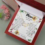 To My Mom Neckalce - Thank You For Sacrifices You Make Every Day Mother's Day Gift, Mother's Day Everlasting Love Necklace