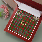 To My Beautiful Soulmate Necklace In Your Eyes I Have Found My Home Clan Auchinleck Tartan Everlasting Love Necklace