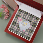 Gift To My Beautiful Girlfriend Valentine Necklace For Soulmate Anniversary Clan MacPherson Dress Ancient Tartan Everlasting Love Necklace,valentine necklace, necklace girlfriend, necklace for wife, cute necklaces for girlfriend, jewelry for girlfriend, to my soulmate necklace, to my future wife necklace,