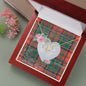 Gift To My Beautiful Girlfriend Valentine Necklace For Soulmate Anniversary Clan Stewart of Appin Ancient Tartan Everlasting Love Necklace,valentine necklace, necklace girlfriend, necklace for wife, cute necklaces for girlfriend, jewelry for girlfriend, to my soulmate necklace, to my future wife necklace,