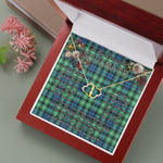 To My Beautiful Soulmate Necklace In Your Eyes I Have Found My Home Clan Graham of Montrose Ancient Tartan Forever Love Necklace Tartan Gift for Girlfriend Everlasting Love Necklace