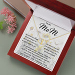 To My Mom Necklace Greatest Mom Mother's Day Gift Necklace Mother's Day Everlasting Love Necklace