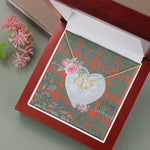 Gift To My Beautiful Girlfriend Valentine Necklace For Soulmate Anniversary Clan MacKintosh Ancient Tartan Everlasting Love Necklace,valentine necklace, necklace girlfriend, necklace for wife, cute necklaces for girlfriend, jewelry for girlfriend, to my soulmate necklace, to my future wife necklace,