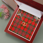To My Beautiful Soulmate Necklace In Your Eyes I Have Found My Home Clan MacDonald of Sleat Tartan Forever Love Necklace Tartan Gift for Girlfriend Everlasting Love Necklace