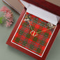 To My Beautiful Soulmate Necklace In Your Eyes I Have Found My Home Clan Cameron Modern Tartan Everlasting Love Necklace