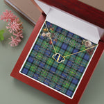 To My Beautiful Soulmate Necklace In Your Eyes I Have Found My Home Clan Gordon Old Ancient Tartan Forever Love Necklace Tartan Gift for Girlfriend Everlasting Love Necklace