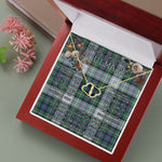 To My Beautiful Soulmate Necklace In Your Eyes I Have Found My Home Clan MacKenzie Dress Ancient Tartan Forever Love Necklace Tartan Gift for Girlfriend Everlasting Love Necklace