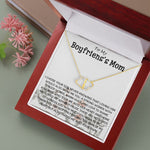 Mother-In-Law Necklace, Gift To My Boyfriend's Mom Necklace, Gift For Future Mother-In-Law, Mother's Day Everlasting Love Necklace