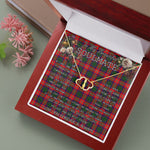 To My Beautiful Soulmate Necklace In Your Eyes I Have Found My Home Clan Belshes Tartan Everlasting Love Necklace