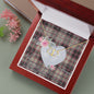 Gift To My Beautiful Girlfriend Valentine Necklace For Soulmate Anniversary Clan MacPherson Hunting Ancient Tartan Everlasting Love Necklace,valentine necklace, necklace girlfriend, necklace for wife, cute necklaces for girlfriend, jewelry for girlfriend, to my soulmate necklace, to my future wife necklace,