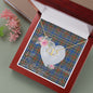 Gift To My Beautiful Girlfriend Valentine Necklace For Soulmate Anniversary Clan MacBeth Ancient Tartan Everlasting Love Necklace,valentine necklace, necklace girlfriend, necklace for wife, cute necklaces for girlfriend, jewelry for girlfriend, to my soulmate necklace, to my future wife necklace,