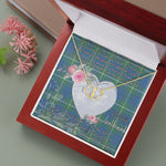 Gift To My Beautiful Girlfriend Valentine Necklace For Soulmate Anniversary Clan MacIntyre Hunting Ancient Tartan Everlasting Love Necklace,valentine necklace, necklace girlfriend, necklace for wife, cute necklaces for girlfriend, jewelry for girlfriend, to my soulmate necklace, to my future wife necklace,