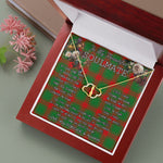 To My Beautiful Soulmate Necklace In Your Eyes I Have Found My Home Clan Middleton Tartan Forever Love Necklace Tartan Gift for Girlfriend Everlasting Love Necklace