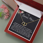 To My Bonus Mom Necklace, Thank You For Everything Mother's Day Gift For Mom Mother's Day Everlasting Love Necklace