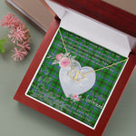 Gift To My Beautiful Girlfriend Valentine Necklace For Soulmate Anniversary Clan Henderson Ancient Tartan Everlasting Love Necklace