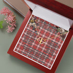 To My Beautiful Soulmate Necklace In Your Eyes I Have Found My Home Clan MacDougall Dress Tartan Forever Love Necklace Tartan Gift for Girlfriend Everlasting Love Necklace