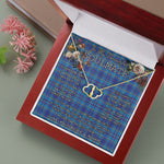 To My Beautiful Soulmate Necklace In Your Eyes I Have Found My Home Clan Mercer Tartan Forever Love Necklace Tartan Gift for Girlfriend Everlasting Love Necklace