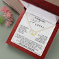 To My Beautiful Mom - I'm So Blessed That You Are My Mother - Love Your Son, Mother's Day Necklace