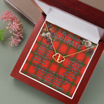 To My Beautiful Soulmate Necklace In Your Eyes I Have Found My Home Clan Darroch Tartan Forever Love Necklace Tartan Gift for Girlfriend Everlasting Love Necklace