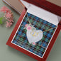 Scotstee Shop - To My Beautiful Girlfriend Valentine Necklace Clan Guthrie Ancient Tartan Gift for Girlfriend Everlasting Love Necklace
