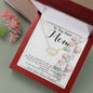 To Mom - From Bonus Daughter - Woman Like No Other Mother's Day Necklace, Mother's Day Everlasting Love Necklace