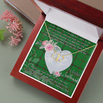Gift To My Beautiful Girlfriend Valentine Necklace For Soulmate Anniversary Clan Mar Hunting Tartan Everlasting Love Necklace,valentine necklace, necklace girlfriend, necklace for wife, cute necklaces for girlfriend, jewelry for girlfriend, to my soulmate necklace, to my future wife necklace,
