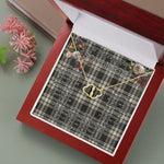 To My Beautiful Soulmate Necklace In Your Eyes I Have Found My Home Clan Menzies Ancient Tartan Forever Love Necklace Tartan Gift for Girlfriend Everlasting Love Necklace