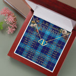 To My Beautiful Soulmate Necklace In Your Eyes I Have Found My Home Clan McKerrell Tartan Forever Love Necklace Tartan Gift for Girlfriend Everlasting Love Necklace