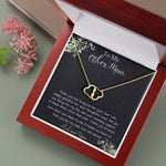 Bonus Mom Necklace, Gift To My Other Mother Necklace, Gift For Bonus Mom Second Mom Mother's Day Everlasting Love Necklace