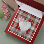 Gift To My Beautiful Girlfriend Valentine Necklace For Soulmate Anniversary Clan MacFie Tartan Everlasting Love Necklace,valentine necklace, necklace girlfriend, necklace for wife, cute necklaces for girlfriend, jewelry for girlfriend, to my soulmate necklace, to my future wife necklace,