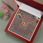 To My Beautiful Soulmate Necklace In Your Eyes I Have Found My Home Clan MacFarlane Ancient Tartan Forever Love Necklace Tartan Gift for Girlfriend Everlasting Love Necklace