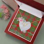 Gift To My Beautiful Girlfriend Valentine Necklace For Soulmate Anniversary Clan Peter Tartan Everlasting Love Necklace,valentine necklace, necklace girlfriend, necklace for wife, cute necklaces for girlfriend, jewelry for girlfriend, to my soulmate necklace, to my future wife necklace,