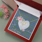 Gift To My Beautiful Girlfriend Valentine Necklace For Soulmate Anniversary Clan MacHardy Tartan Everlasting Love Necklace,valentine necklace, necklace girlfriend, necklace for wife, cute necklaces for girlfriend, jewelry for girlfriend, to my soulmate necklace, to my future wife necklace,