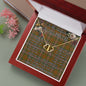 To My Beautiful Soulmate Necklace In Your Eyes I Have Found My Home Clan Scott Brown Modern Tartan Everlasting Love Necklace
