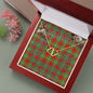 To My Beautiful Soulmate Necklace In Your Eyes I Have Found My Home Clan MacGregor Tartan Forever Love Necklace Tartan Gift for Girlfriend Everlasting Love Necklace